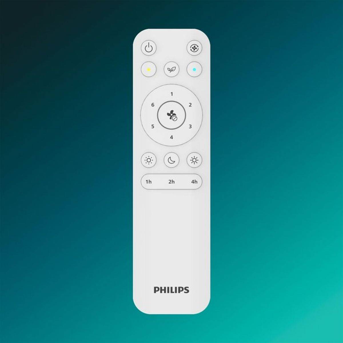 Philips - Ventilateur de Plafond - Plafonnier  - Philips - Bliss - Pales rétractables - Diametre 106 cm - Blanc - LED intégrée + télécommande - Image 7