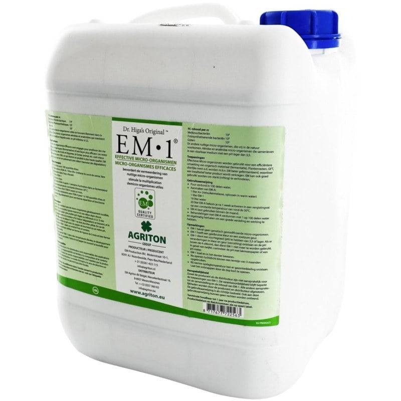 Ferme Du Moutta - EM-1 solution mère de micro-organismes efficaces, bidon de 10 L