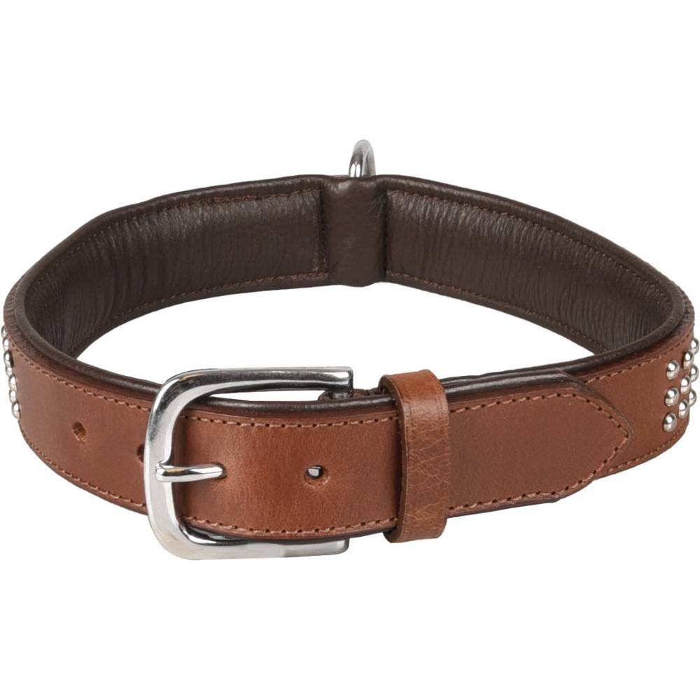 Collier Cuir SEDONA brun taille XL 47-55 cm pour chien. - Image 2