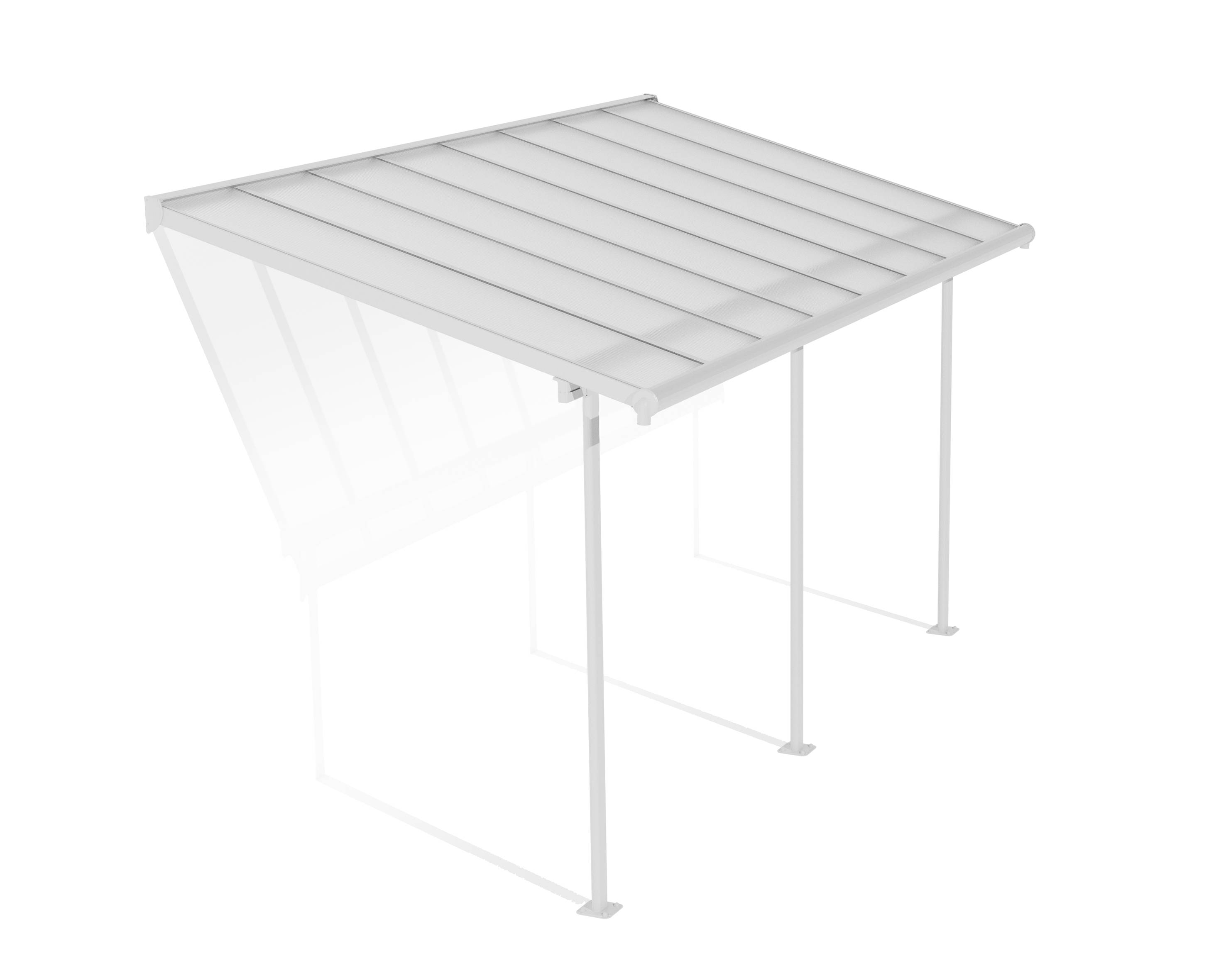 Canopia - Canopia Pergola Sierra 2,2X4,5 Blanche - Image 1