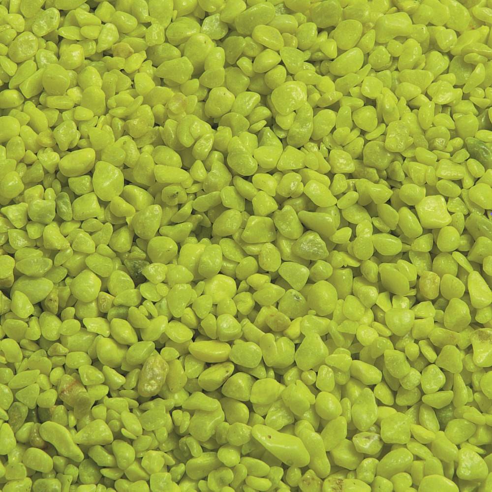animallparadise - Gravier Neon jaune 1 kg pour aquarium. - Image 2