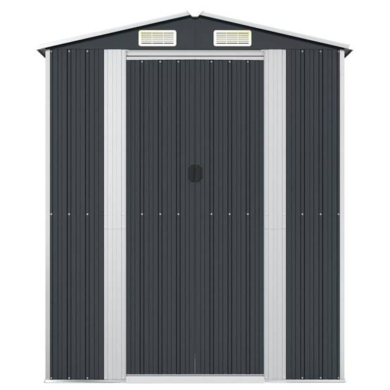 Vidaxl - Abri de jardin Anthracite 192x108x223 cm Métal galvanisé vidaXL 319271 - Image 8