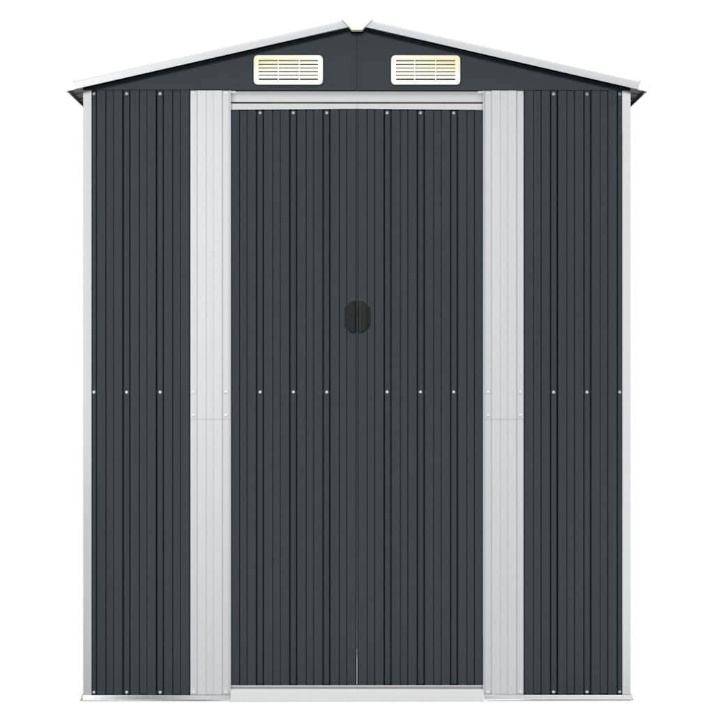 Vidaxl - Abri de jardin Anthracite 192x108x223 cm Métal galvanisé vidaXL 319271 - Image 8