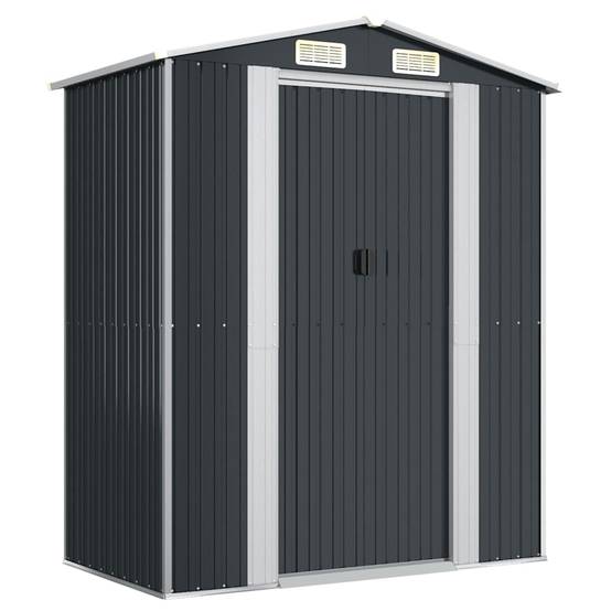 Vidaxl - Abri de jardin Anthracite 192x108x223 cm Métal galvanisé vidaXL 319271 - Image 2