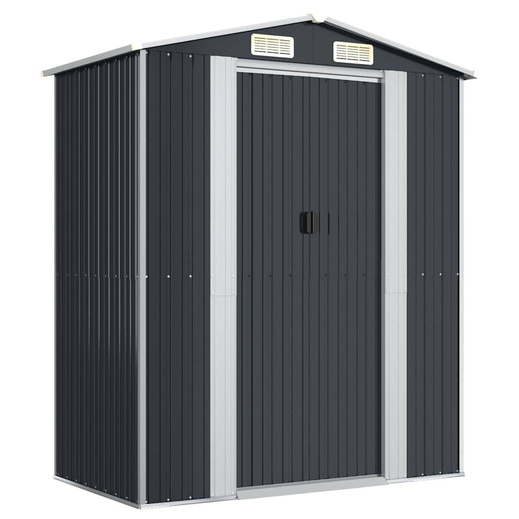 Vidaxl - Abri de jardin Anthracite 192x108x223 cm Métal galvanisé vidaXL 319271 - Image 2