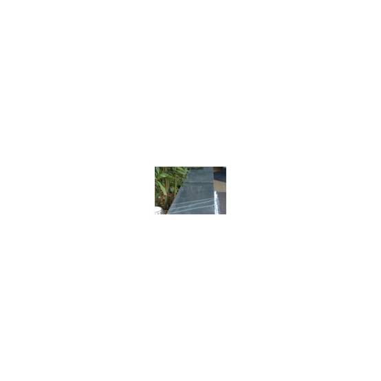 Couvre mur plat ardoise brossée 100 x 30 x 3 cm - Gris (Lot de 1) - Jardinex - Image 3
