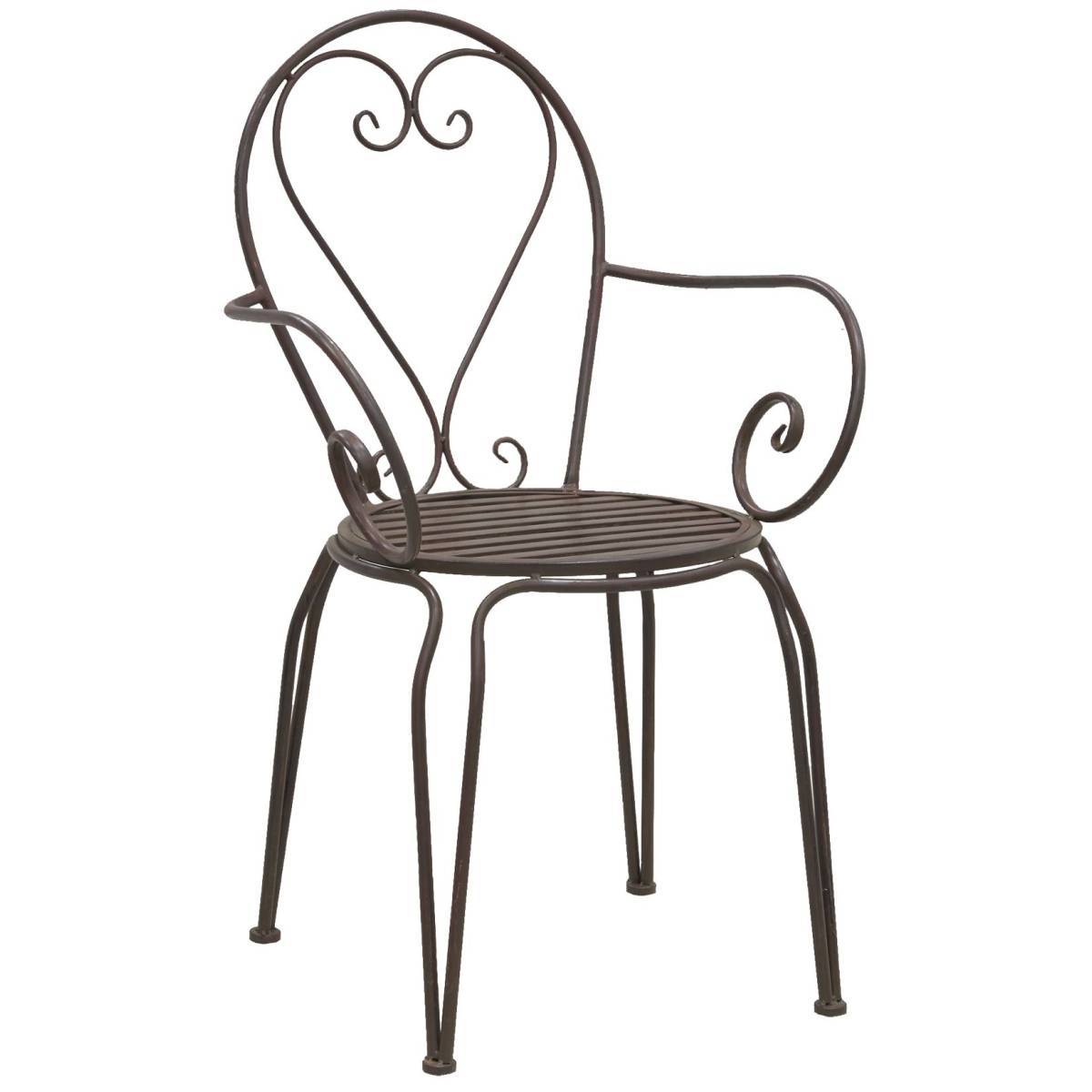Aubry Gaspard - Fauteuil en métal vieilli - Image 1