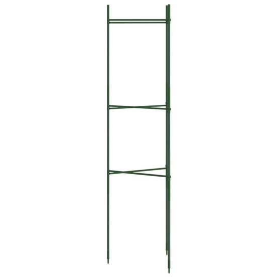 Tuteurs Cage Tomates Acier Anti-corrosion Support Réglable pour Jardin Familial Vert 8 pcs 116 cm – ComfortXL Outdoor Living - Image 6