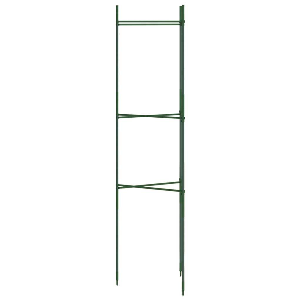 Tuteurs Cage Tomates Acier Anti-corrosion Support Réglable pour Jardin Familial Vert 8 pcs 116 cm – ComfortXL Outdoor Living - Image 6