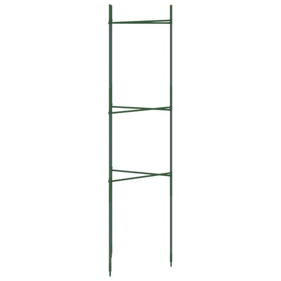 Tuteurs Cage Tomates Acier Anti-corrosion Support Réglable pour Jardin Familial Vert 8 pcs 116 cm – ComfortXL Outdoor Living - Image 4