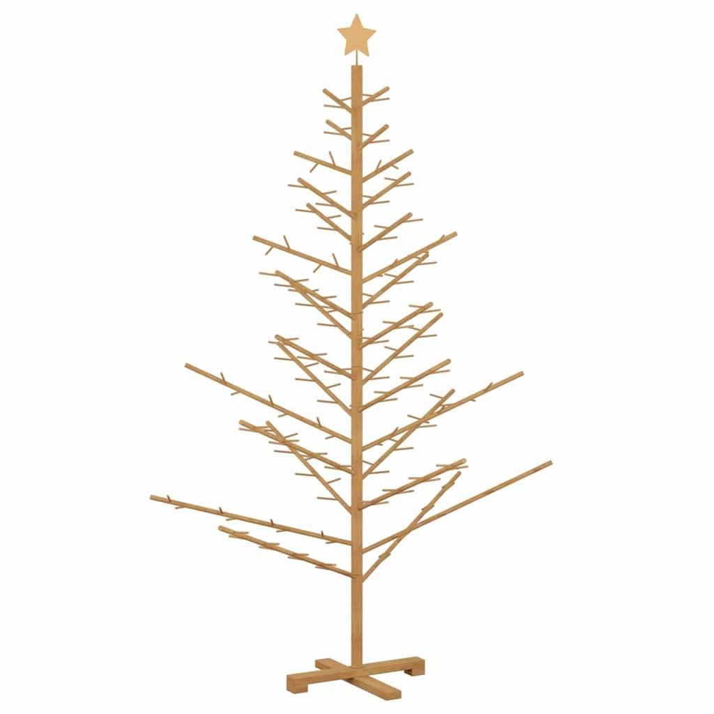 Maison Chic - Sapin de Noël | Arbre de Noël en bois Marron 180 cm Bois massif en pin Maison Chic - Image 7
