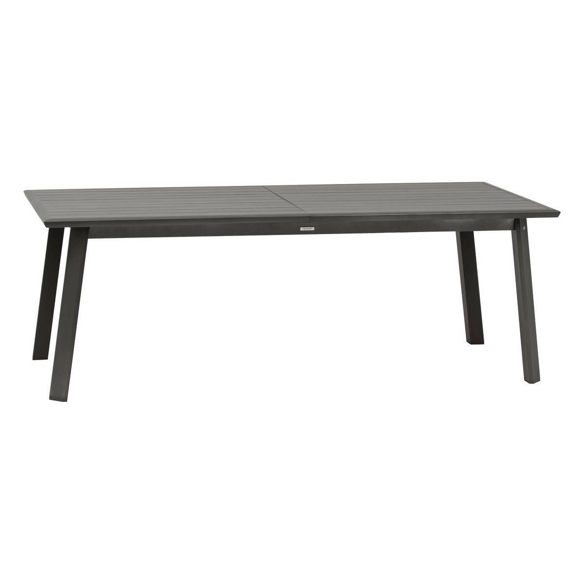 Hesperide - Table de jardin extensible "Pavane" graphite 12 places en aluminium traité époxy Hespéride - Image 2