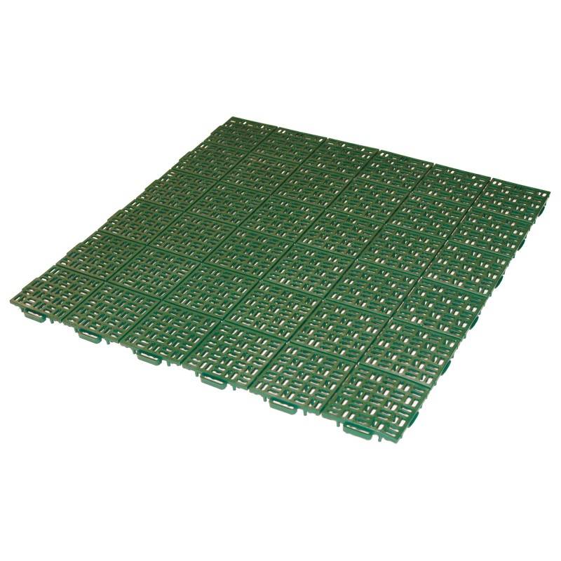 Dalle clipsable Jardin/Piscine/ SPA - Vert foncé 56 x 56 cm - ArtPlast - Image 1