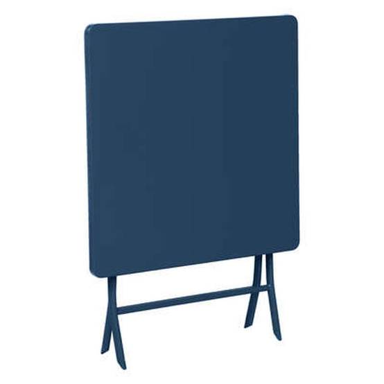Hesperide - Table de jardin carrée 2 places Greensboro - Bleu indigo - Hespéride - Image 2