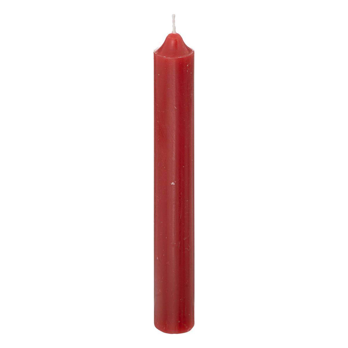 Lot de 10 Bougies Bâtons Rouges H 16 cm - Image 2