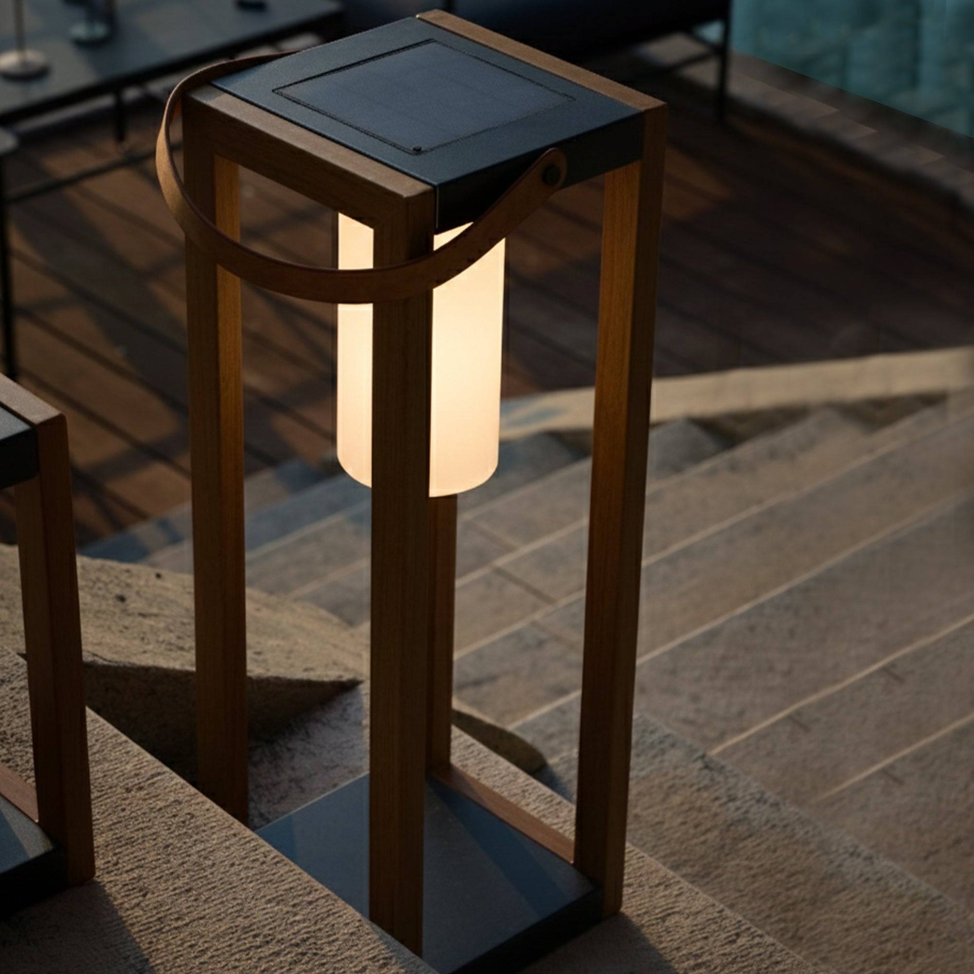 Lumisky - Lanterne solaire et rechargeable SERAPHINA TALL H58 cm - Image 3