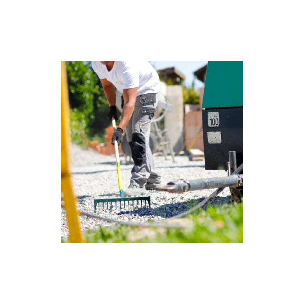 Leborgne - Râteau Batipro 14 dents droites manche bois 150 cm certifié PEFC 100%  - Leborgne - Image 2