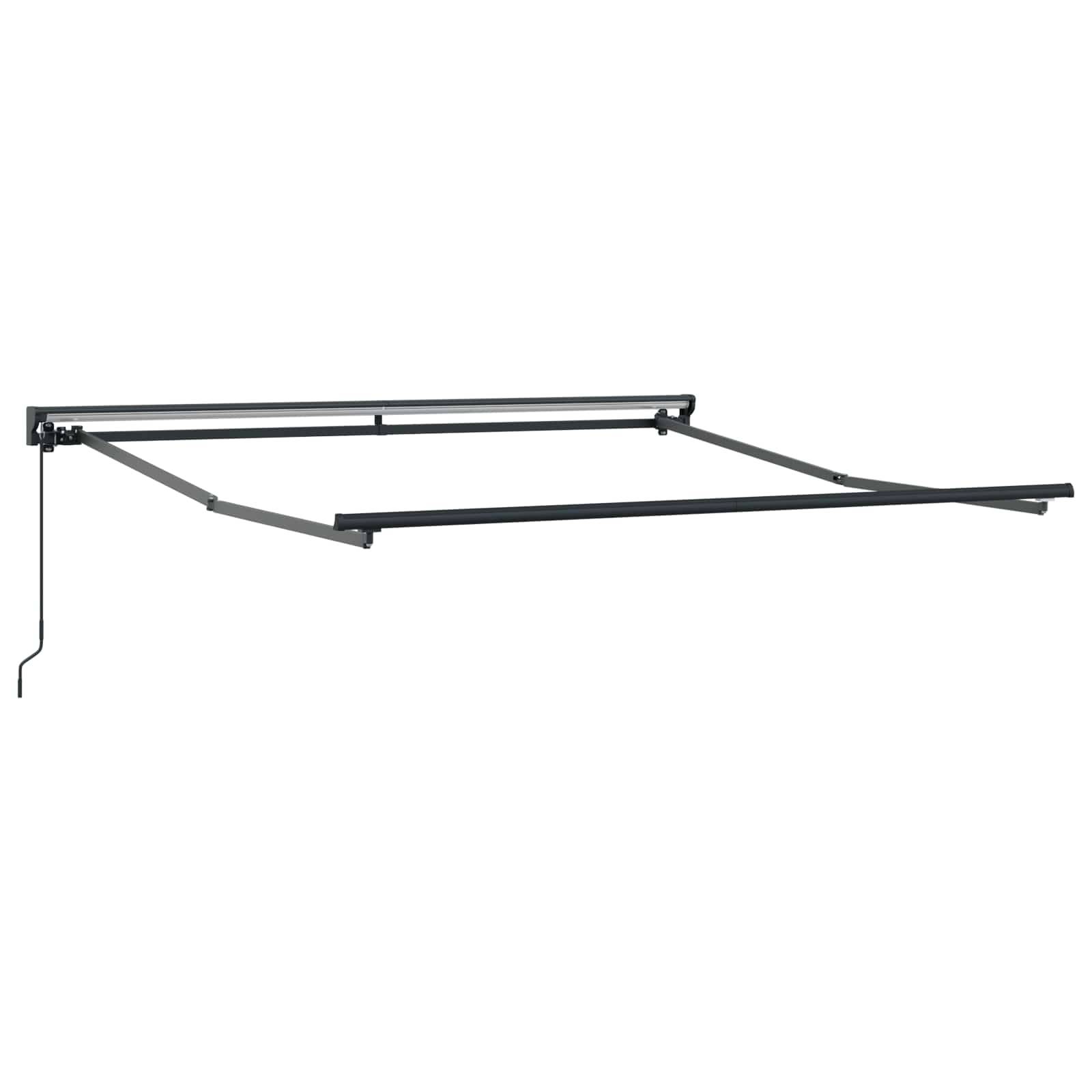 Vidaxl - Cadre d'auvent Gris clair 350 x 250 cm vidaXL 3330391 - Image 6