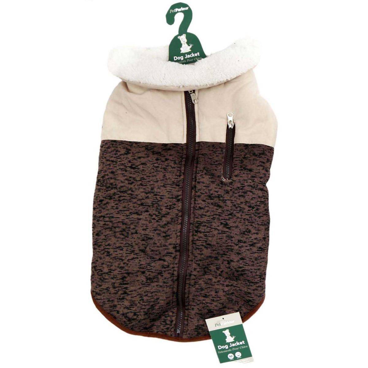 Sil - Manteau fourrure pour chien Natural 45 cm