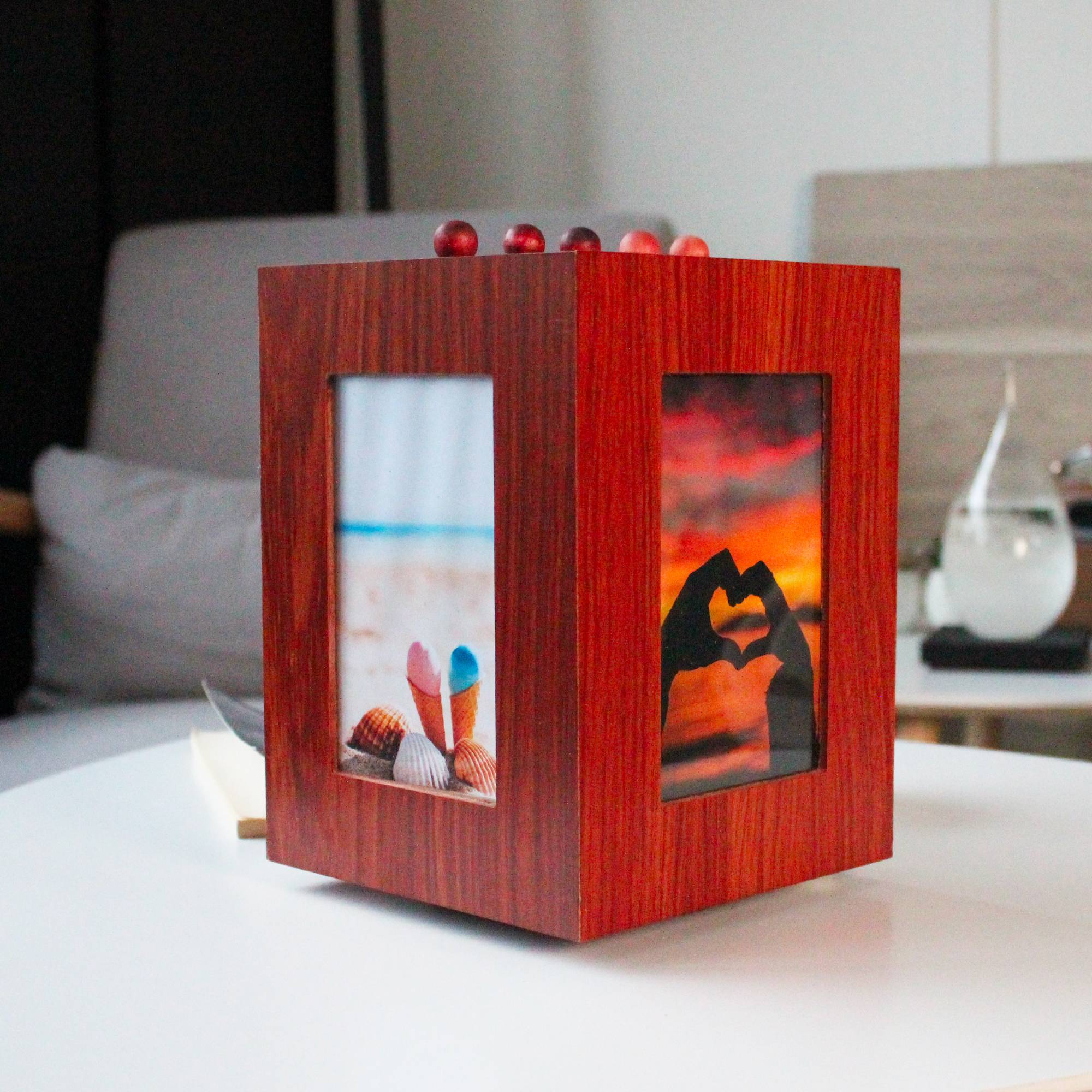 Porte photos 360 FISHTEC 100 photos Twist & Wood - Image 2