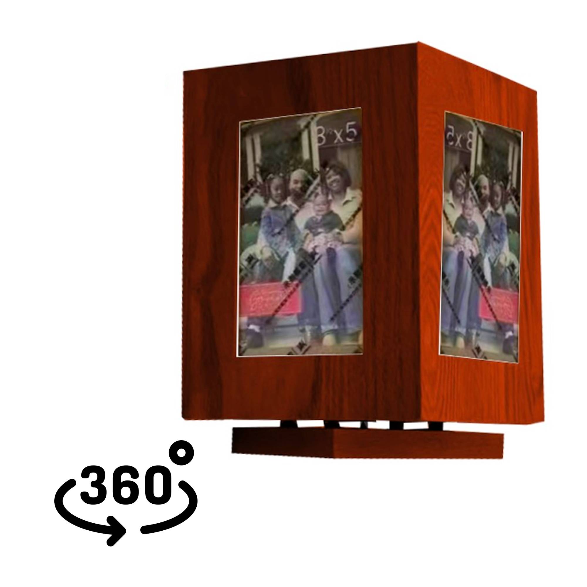 Porte photos 360 FISHTEC 100 photos Twist & Wood - Image 4