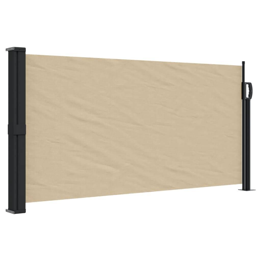 Maison Chic - Store Banne - Auvent latéral rétractable beige 100x500 cm - MEUBLE PRO - Image 1