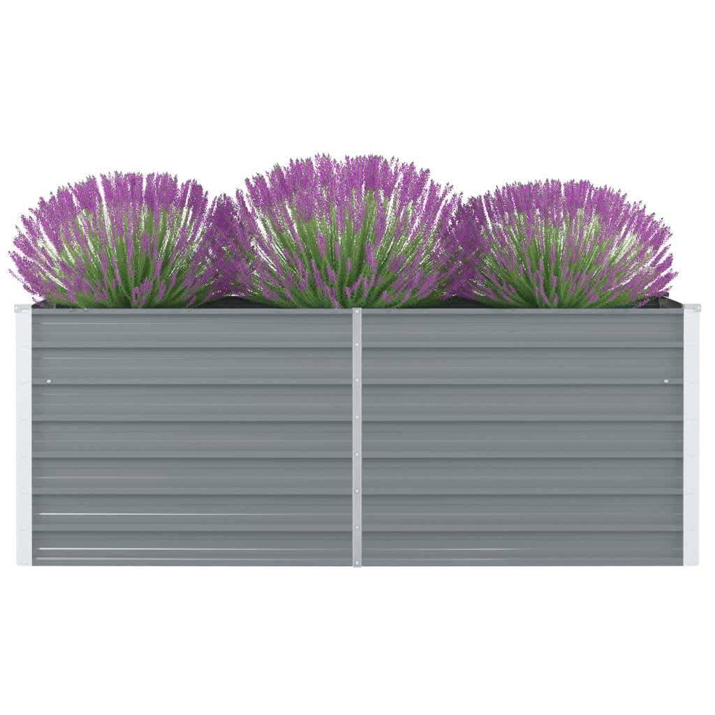 Prolenta Premium - Jardinière acier gris 160 x 80 x 45 cm - Prolenta premium p330.1 - Image 2