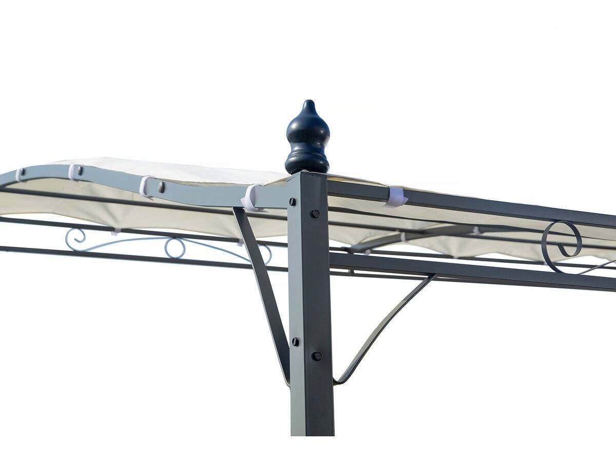Habitat Et Jardin - Pergola Inclinée En Métal - 3 X 2,5 M - Beige -habitat Et Jardin - Image 4
