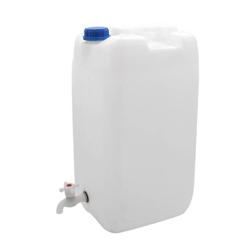 Jerrican 30 L UN Homologué – Plastique HDPE Naturel Translucide Avec Indicateur De Litres, Bouchon Sécurité & Empilage