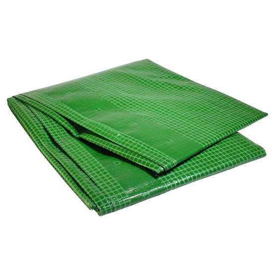 Bâche Agricole 4x6 m VR170AG - Bâche Armée Verte - Haute Qualité - Imperméable - Résistance Anti-UV TECPLAST - Image 1