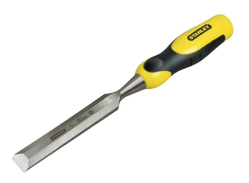 stanley - Ciseau à bois manche bi-matière 20 x 141mm longueur totale 330mm - STANLEY - 0-16-878 - Image 1