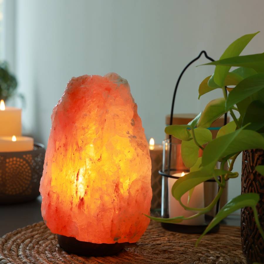 Zen Light - Lampe en Sel d'Himalaya de 2 à 3 kg - Matériau 100% Naturelle-Sculptée à la Main–Câble et Ampoule Fournis- Zen'Light - Image 1