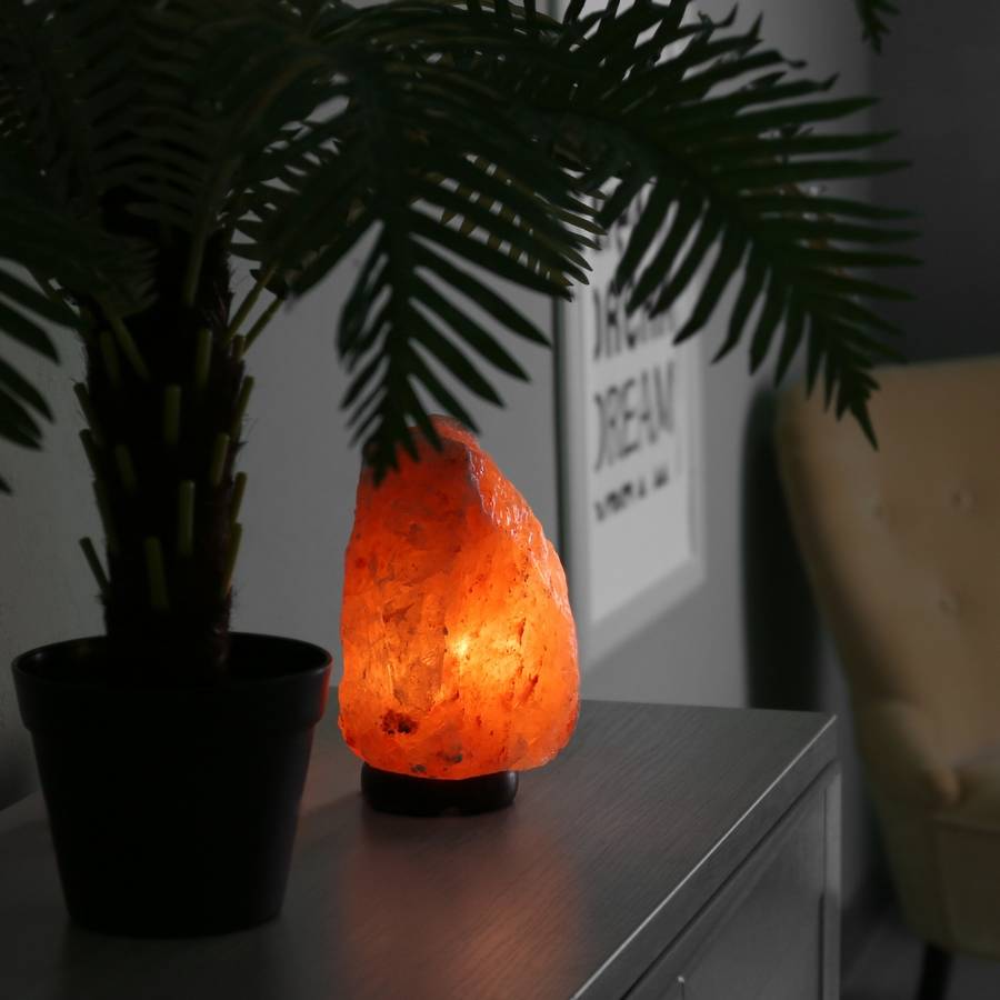 Zen Light - Lampe en Sel d'Himalaya de 2 à 3 kg - Matériau 100% Naturelle-Sculptée à la Main–Câble et Ampoule Fournis- Zen'Light - Image 4