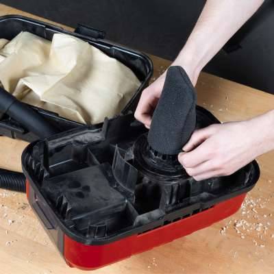 Einhell - Set de 5 filtres pour aspirateur eaux et poussières - Image 2