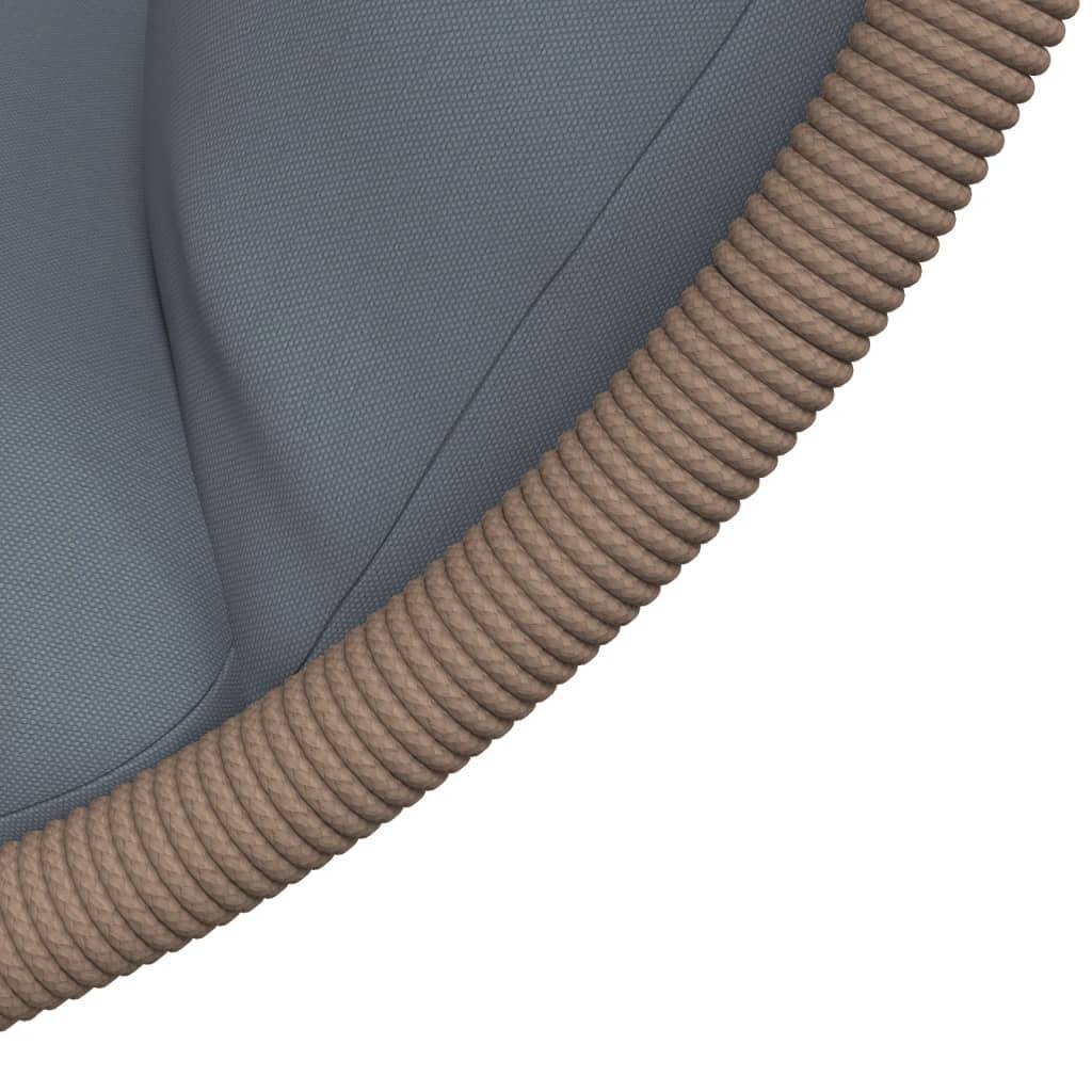 Vidaxl - Chaise suspendue forme d'œuf et support gris clair rotin acier vidaXL 4007406 - Image 4