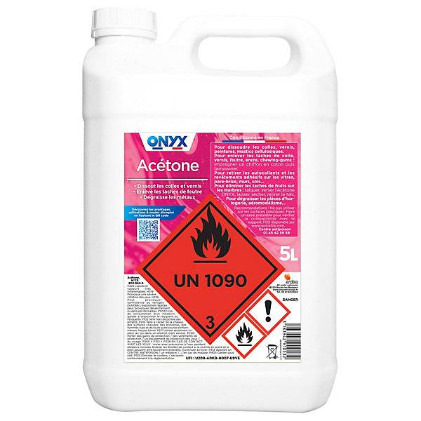 Onyx - Acétone (Bidon de 5 Litres) | C02050503 - Onyx - Image 1