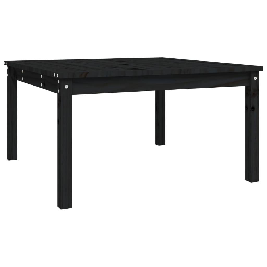PANGIVO - Table de jardin bois massif pin noir 82,5 x 82,5 x 45 cm - PANGIVO - Image 2