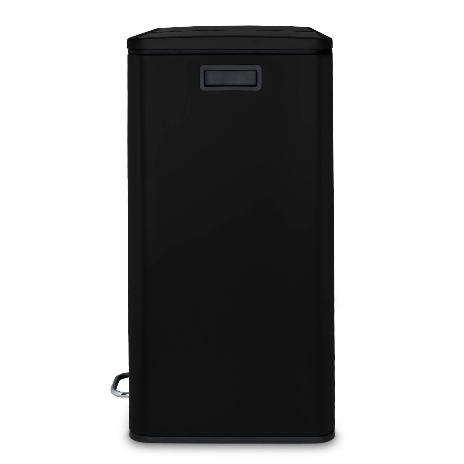 Poubelle de tri à pédale 2 x 30L, black edition - N°910 Les Collectors - Image 2