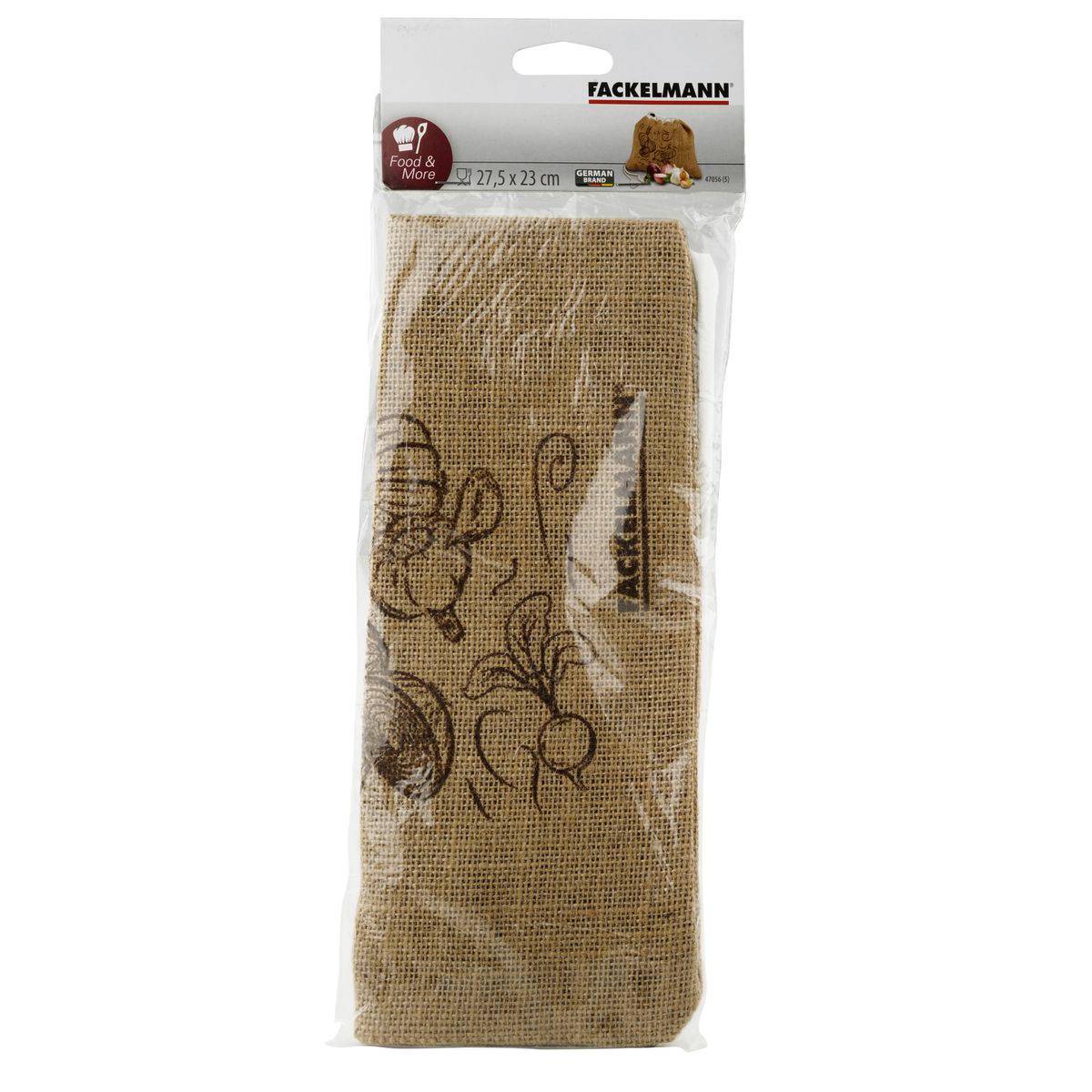 Lot de 2 sacs à légumes réutilisables avec 2 ustensiles de cuisine Fackelmann Nature - Image 4