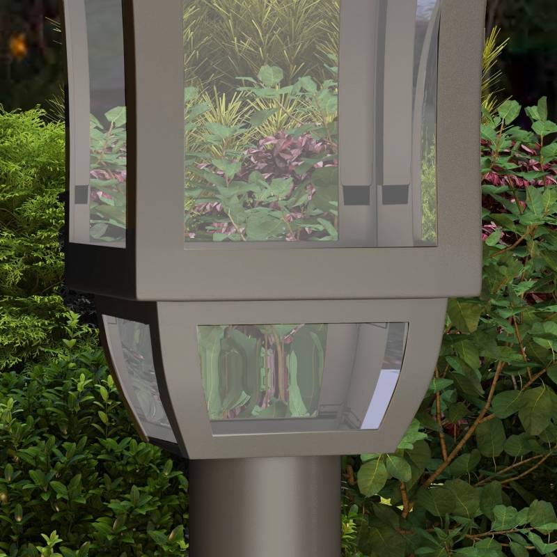 Lampadaire Solaire Extérieur LED Blanc Froid Capteur IP44 Jardin 127cm Noir - ComfortXL Outdoor Living - Image 8