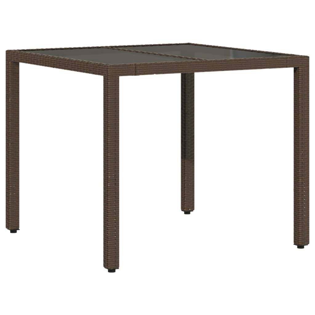 Table bois composite  Prolenta Naturel  90 X 90 X 75 cm  - P87211N - Image 6