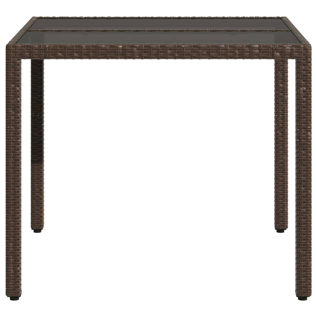 Table bois composite  Prolenta Naturel  90 X 90 X 75 cm  - P87211N - Image 5
