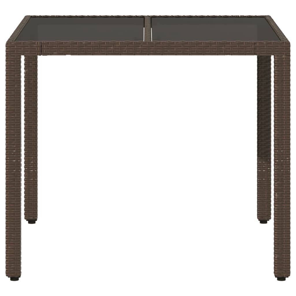 Table bois composite  Prolenta Naturel  90 X 90 X 75 cm  - P87211N - Image 4
