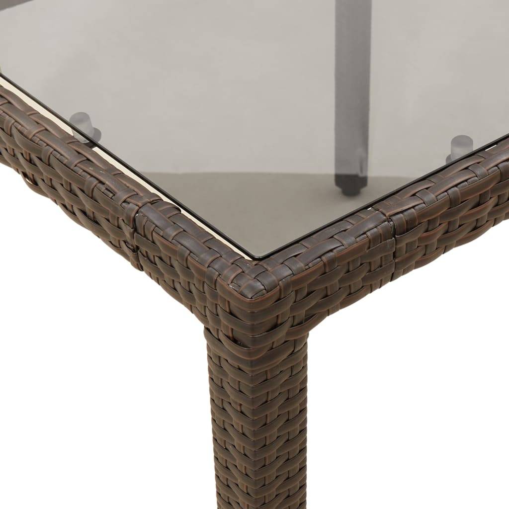 Table bois composite  Prolenta Naturel  90 X 90 X 75 cm  - P87211N - Image 8