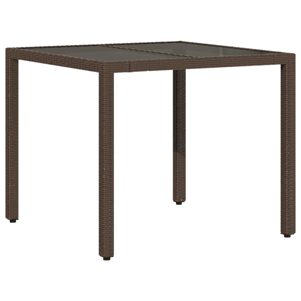 Table bois composite  Prolenta Naturel  90 X 90 X 75 cm  - P87211N - Image 2