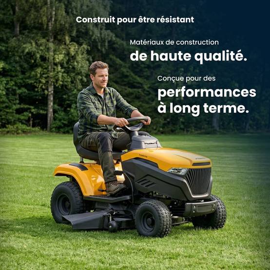 Stiga - Tracteur Tornado 5108, moteur 452 cc, éjection latérale, phares LED - STIGA - Image 5