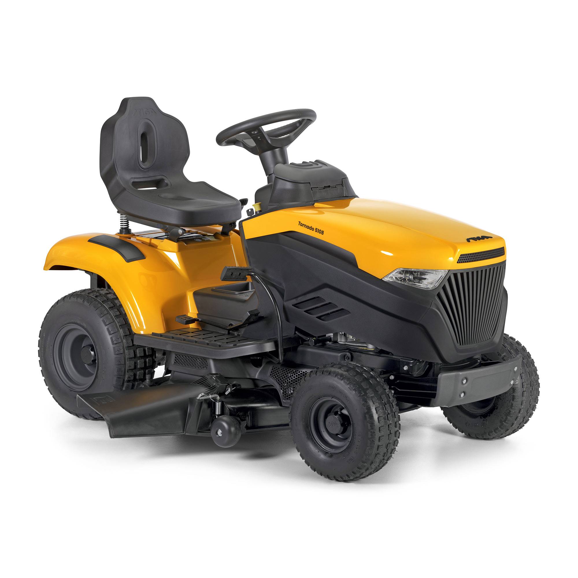 Stiga - Tracteur Tornado 5108, moteur 452 cc, éjection latérale, phares LED - STIGA