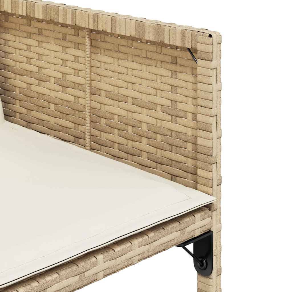 Prolenta Premium - Chaises de jardin rotin beige  50,5 x 54 x 79 cm  - Prolenta premium p3104.1 - Image 9