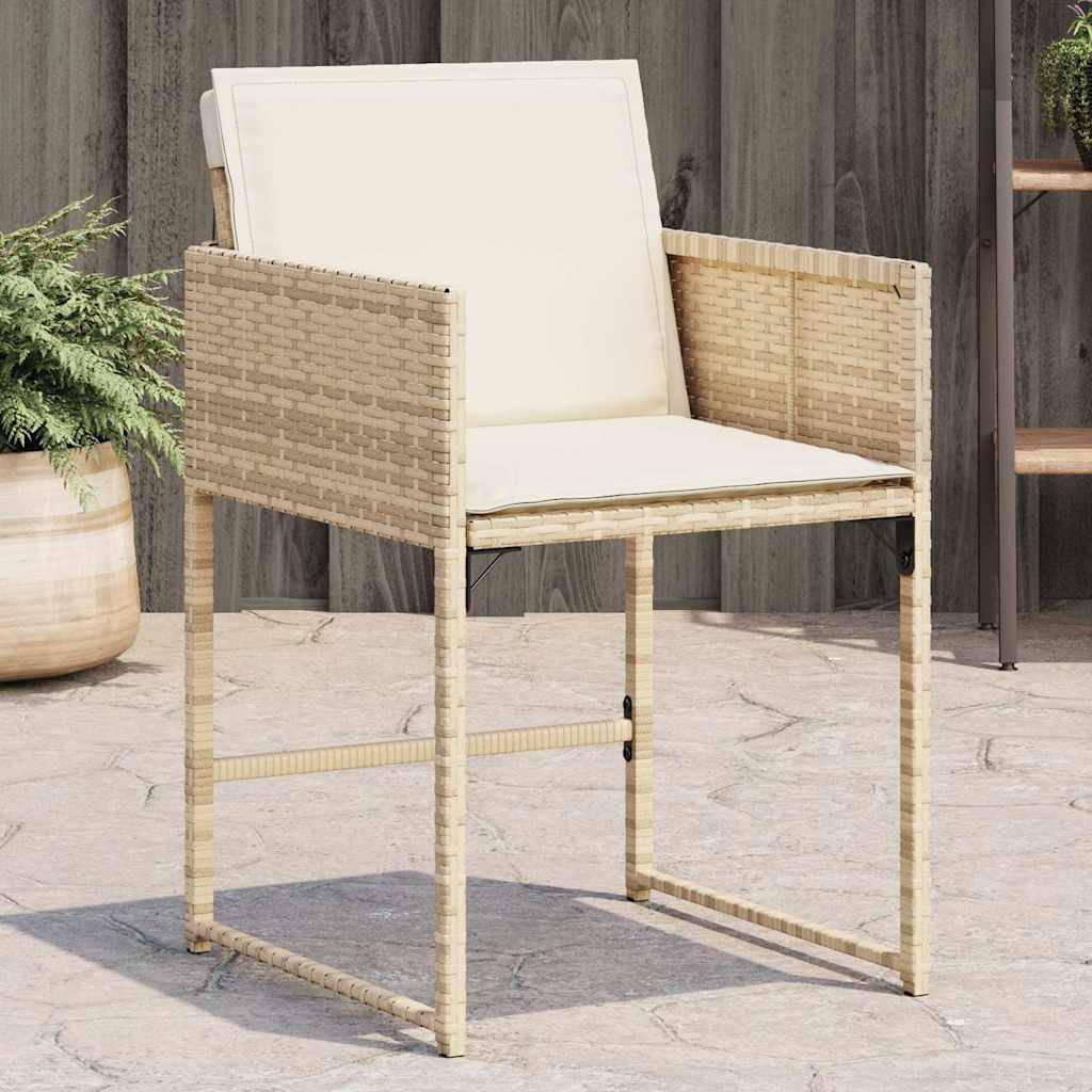 Prolenta Premium - Chaises de jardin rotin beige  50,5 x 54 x 79 cm  - Prolenta premium p3104.1 - Image 2