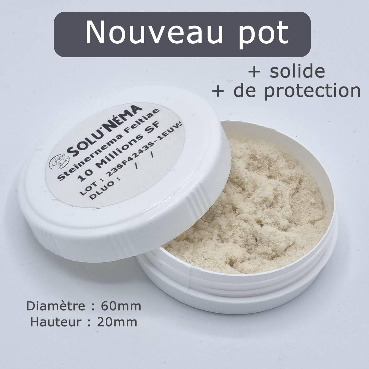 Tout pour les nuisibles - SOLUNEMA - Nématodes Steinernema Feltiae (SF) - 10 Millions - Image 2